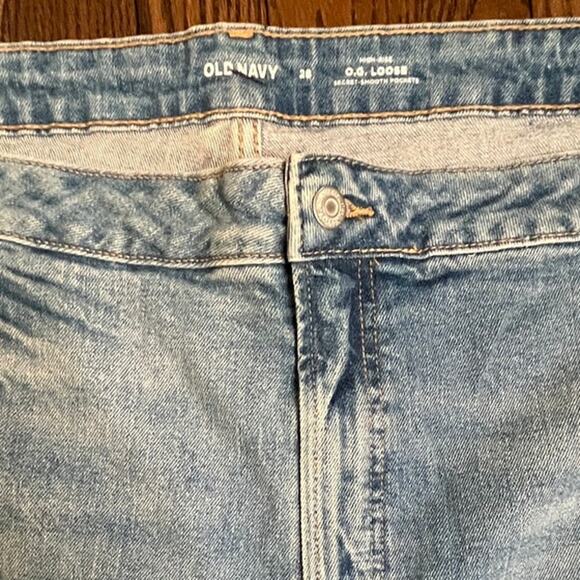 Old Navy O.G. Loose High Rise Jeans  Size 28 - Picture 6 of 6